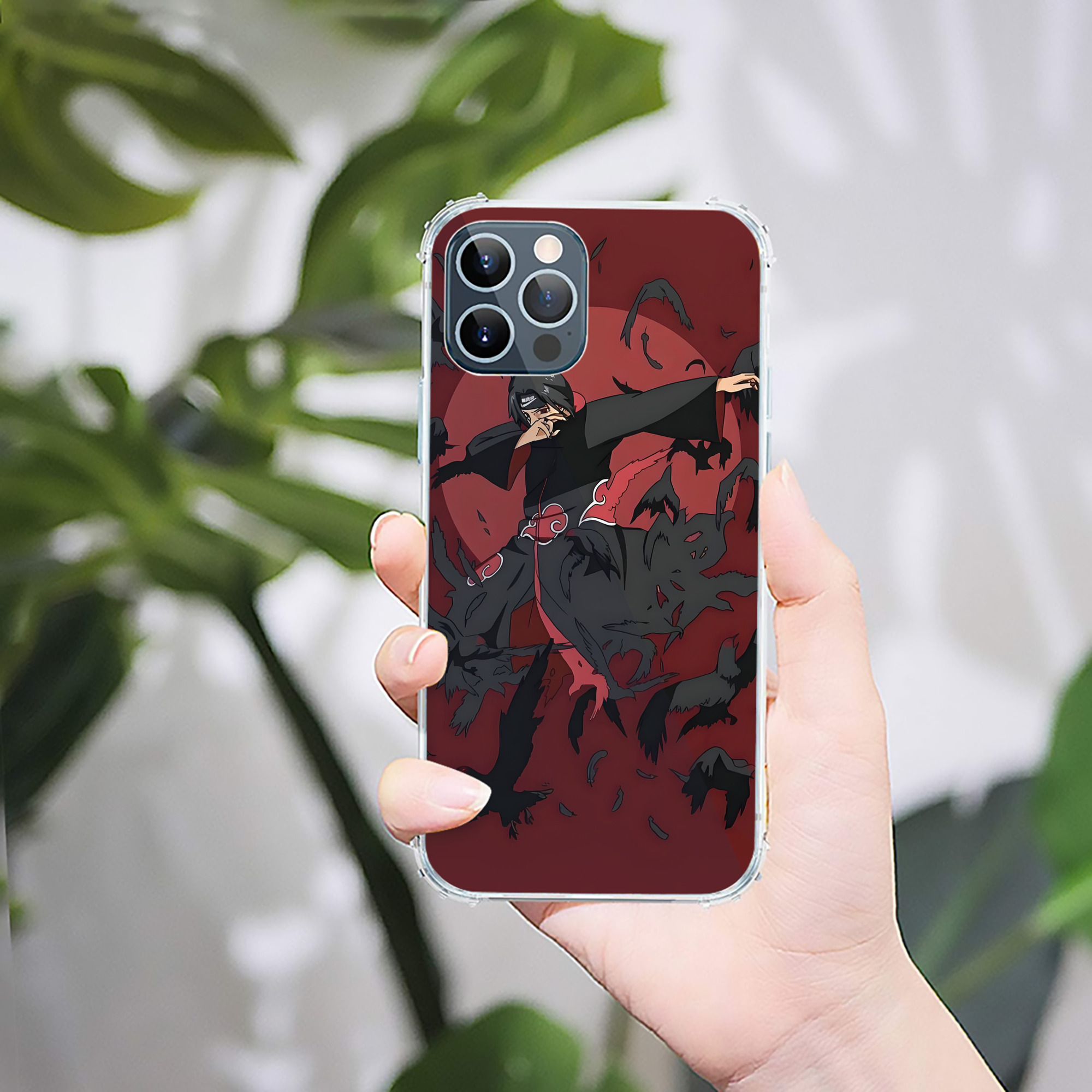 （画像用） NARUTO -ナルト- NARUTO -ナルト- 疾風伝 【iPhone 12シリーズ対応】透明スマホケース（クリアソフトケース）